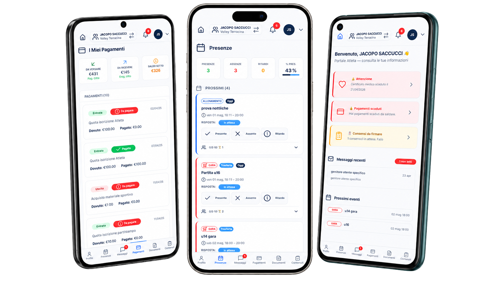 SportDesk - app mobile