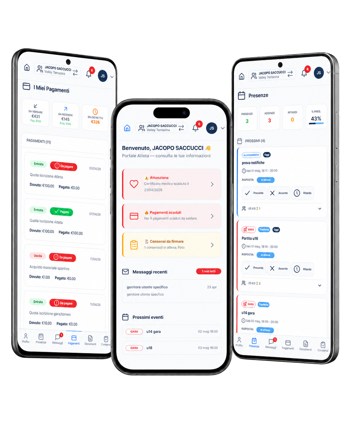 SportDesk - app mobile